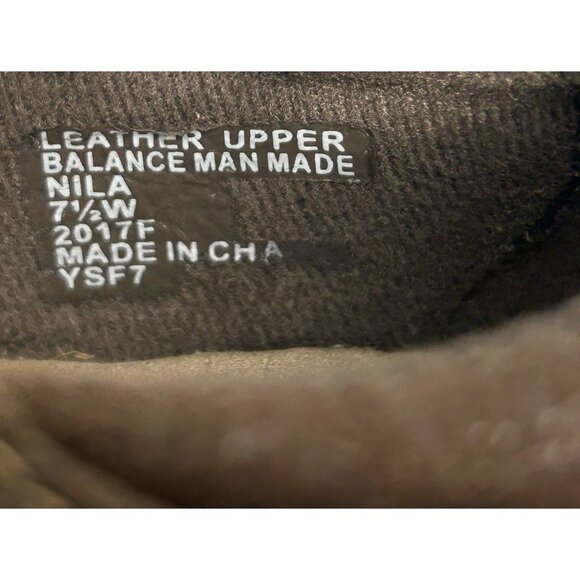 Earth Origins Nila Leather Low Bootie Women’s Size 7.5W Brown Leather Side Zip - Picture 9 of 9